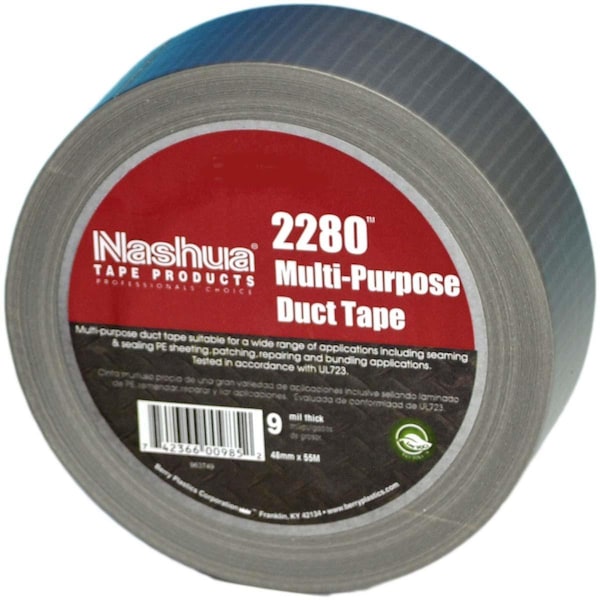 Berry Plastics Nashua 2280 MultiPurpose Duct Tape 48MM X 55M Silver